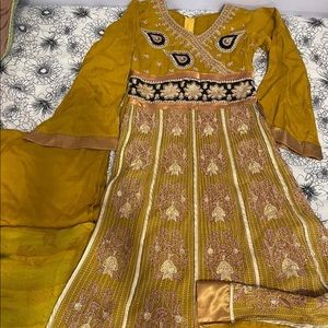 3 piece Pakistani Indian shalwar kameez